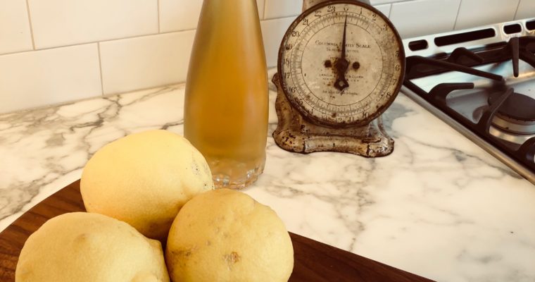 What to do when life gives you lemons….make limoncello of course!